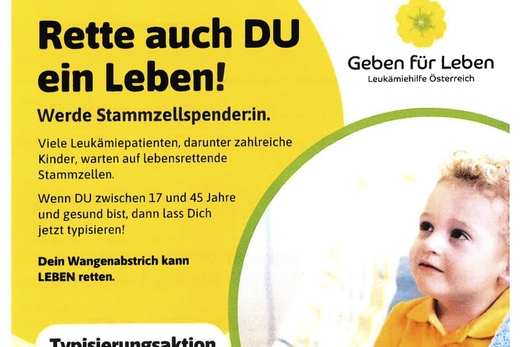 Rette auch DU ein Leben!