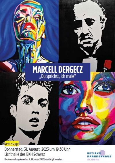Kunstausstellung von Marcell Dergecz