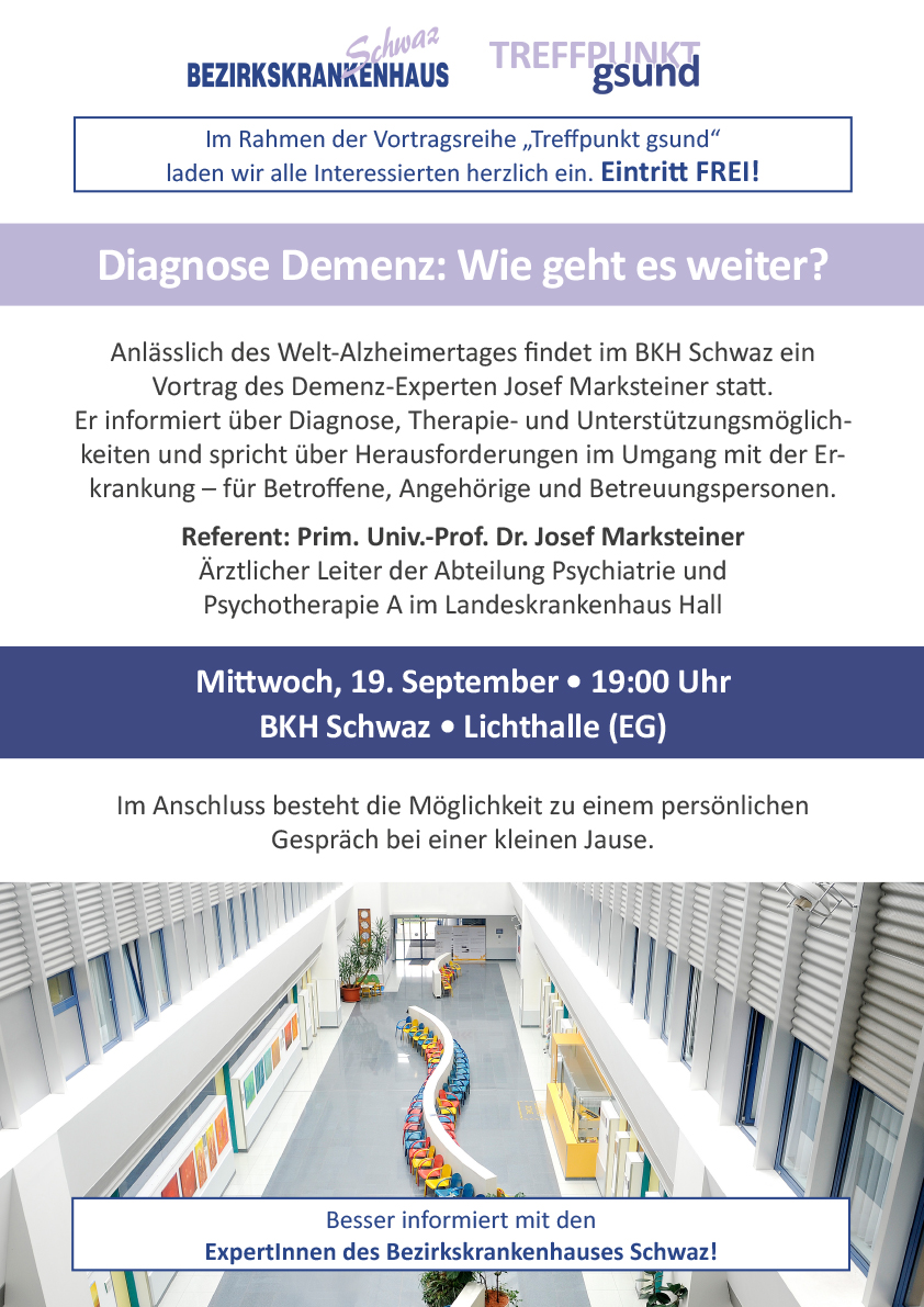 Diagnose Demenz: Wie geht es weiter?